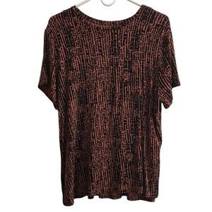 Nine West Soft Spun short sleeve T-shirt Size XXL